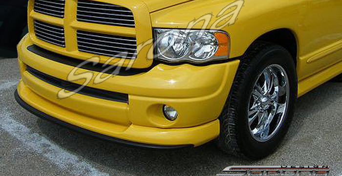 Custom Dodge Ram  Truck Front Lip/Splitter (2002 - 2005) - $499.00 (Part #DG-007-FA)